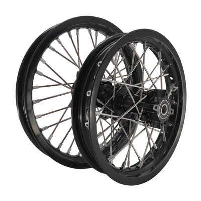 Идеальная замена Питбайка Редкие колеса набор для KTM 65 SX 2002-2024 Серебряный Черный