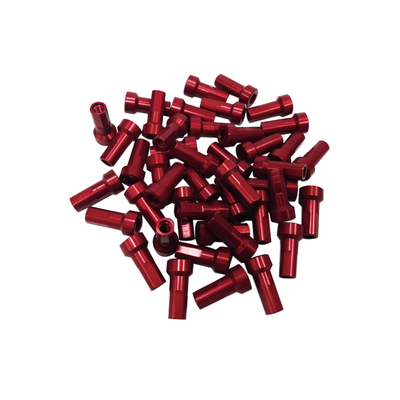 8G 9G 10G Мотоциклетные спицы и красные соски из сплава для замены/усовершенствования аксессуаров