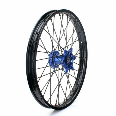 2006-2009 Yamaha YZ250F YZ450F Синие концентраторы Передняя 21 &quot;Задняя 19&quot; Полный набор колес Ремни
