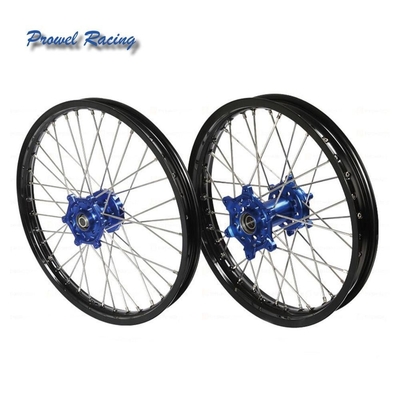 2006-2009 Yamaha YZ250F YZ450F Синие концентраторы Передняя 21 &quot;Задняя 19&quot; Полный набор колес Ремни