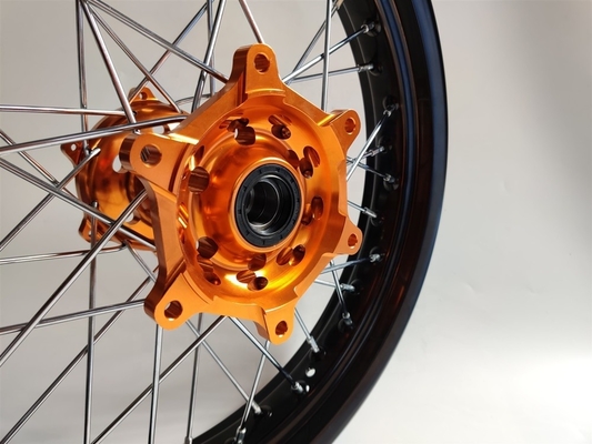 2.50-17 и 3.00x17 дюймов Мотоциклы Сплав спиковые колеса для SX250 индивидуального дизайна