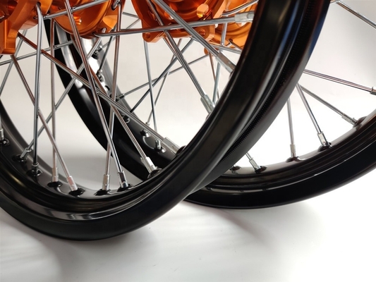 2.50-17 и 3.00x17 дюймов Мотоциклы Сплав спиковые колеса для SX250 индивидуального дизайна