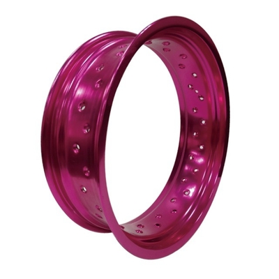 Настраиваемый 7116 T6 Алюминиевый Универсальный 17-дюймовый Supermoto Spoke Wheel Rims в фиолетовом