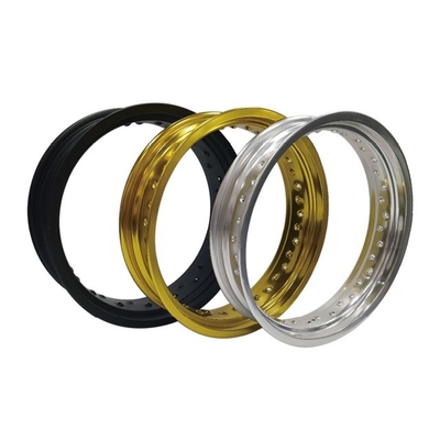 Настраиваемый 7116 T6 Алюминиевый Универсальный 17-дюймовый Supermoto Spoke Wheel Rims в фиолетовом