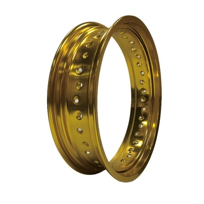 Настраиваемый 7116 T6 Алюминиевый Универсальный 17-дюймовый Supermoto Spoke Wheel Rims в фиолетовом