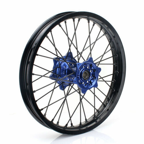 2006-2009 Yamaha YZ250F YZ450F Синие концентраторы Передняя 21 &quot;Задняя 19&quot; Полный набор колес Ремни